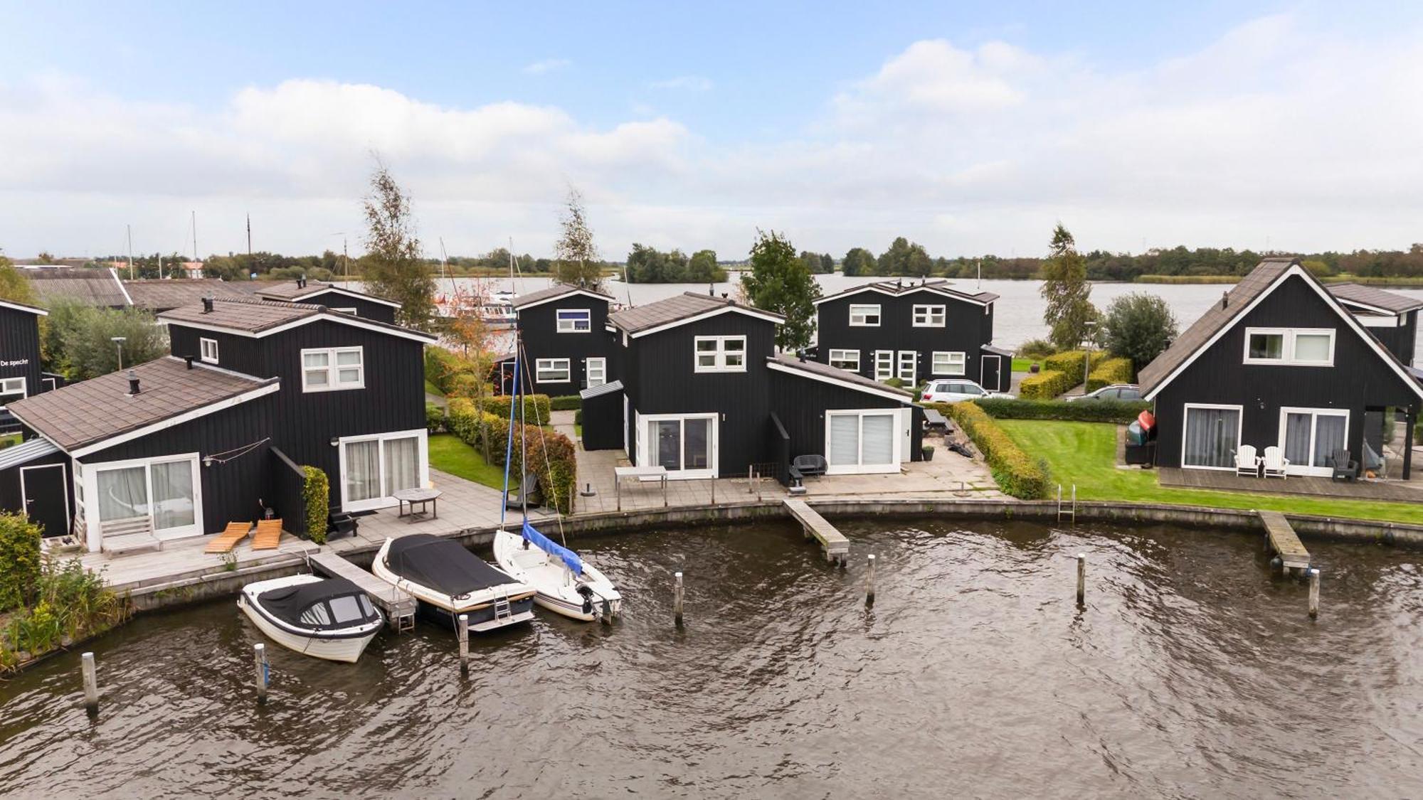 Waterpark Oan 'E Poel Bij Sneekermeer テルヘルネ エクステリア 写真